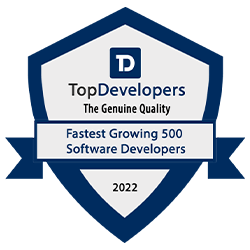 أسرع 500 شركة لتطوير البرمجيات نموًا في TopDevelopers.com 2022
