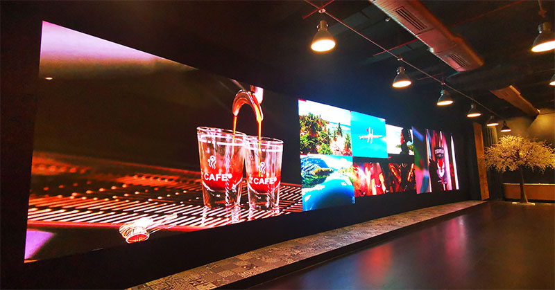 commercial video wall display